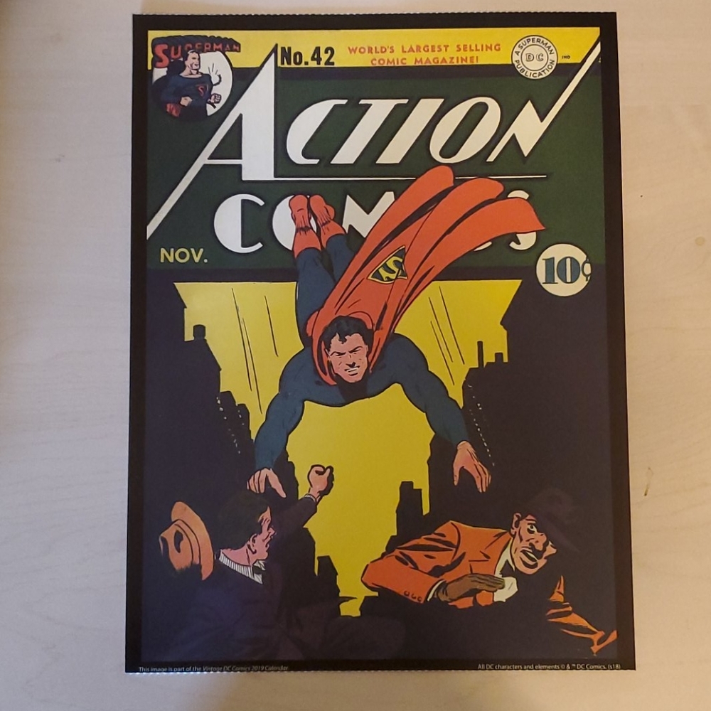 DC Action Comics # 42 Cover Poster